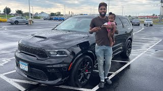 Taking delivery of SRT DURANGO ❌💨srt durango dodge hellcat 392 official [upl. by Braun]