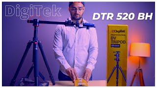 Digitek DTR 520 BH Tripod Unboxing  Review [upl. by Sander]