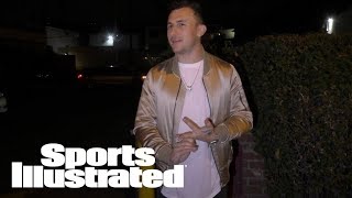 Johnny Manziel Marries Model Bre Tiesi In Private Secret Ceremony  SI Wire  Sports Illustrated [upl. by Hendry]