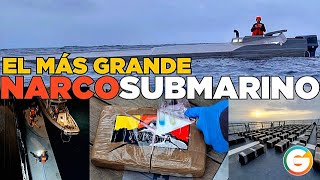 Narcosubmarino más grande jamás incautado [upl. by Lorrin363]