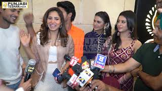 Ravi Dubey  Sargun Mehta  Udaariyaan Tv Show Launch Party  Fateh  Jasmin  Tejo  PT India [upl. by Ennaitsirhc]