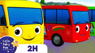 10 Little Buses Wheels on the Bus  Baby Song Mix  Little Baby Bum Nursery Rhymes [upl. by Eneluj]