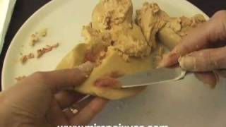 How to devein a lobe of foie gras in 5 minutes or less  Pa [upl. by Selle873]