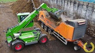 New Fendt Cargo T 955 Teleskoplader  Doppstadt AK 530 Schredder im Ernsatz  LU A Marquardt [upl. by Flann]