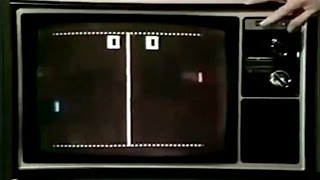 Magnavox TV W BuiltIn Odyssey Game 1976 [upl. by Innep701]