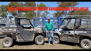 POLARIS RANGER XP 1000 V KAWASAKI MULE PROMX SE [upl. by Fugate290]