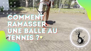 Comment ramasser une balle au tennis rapidement [upl. by Ham881]