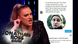 Daisy May Cooper’s Hilarious Messages To An Instagram Troll  The Jonathan Ross Show [upl. by Anitnas627]