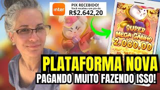 PLATAFORMA NOVA  NOVA PLATAFORMA PAGANTE HOJE🟡 PLATAFORMA PAGANDO MUITO AGORA🟡 PLATAFORMA PAGANDO💥 [upl. by Niriam]