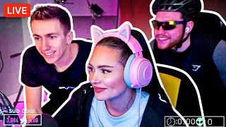 The SIDEMEN visit Talia during her 500k stream Stream Highlights [upl. by Claudian]