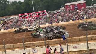 PT1Buck MotorsportsSUPERSTOCKDemolition Derby [upl. by Terb]