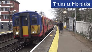 South Western Railway Trains At Mortlake [upl. by Zantos783]