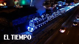 Un recorrido por las luces navideñas de Bogotá  EL TIEMPO  Diciembre [upl. by Kciredohr]