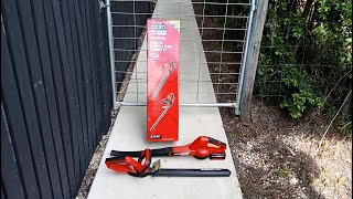 Ozito 18v hedge trimmer review and test [upl. by Abehsat]