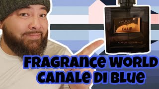 Fragrance World Canale Di Blue Parfum Intense  BDC Parfum Clone [upl. by Neztnaj]