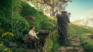 Gandalf y Bilbo se reencuentran  Hobbit  Un viaje inesperado Audio Latino HD [upl. by Naasah]