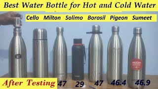 Best water Bottle  Best Water Bottle for Hot and Cold Water  best hot water bottle [upl. by Crescint630]