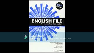 ENGLISH FILE Pre intermediate 11C [upl. by Liagiba273]