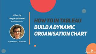 How to in Tableau in 5 mins Build an Organisation Chart [upl. by Aver]