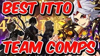 Best Arataki Itto Team Comps Itto Supports Guide amp Gameplay Tips  Genshin Impact 23 [upl. by Imij]