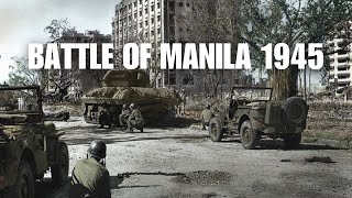 Asias Warsaw Battle of Manila 1945 [upl. by Sid336]