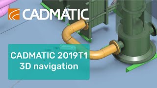 CADMATIC 2019T1 — OP 3D navigation [upl. by Martguerita1]