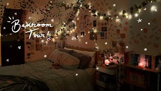 Bedroom Tour indepth  aesthetic cosy cottagecore light academia 🌙 [upl. by Maxey]