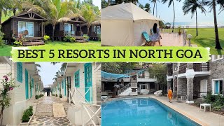 Best 5 Resorts in North Goa Beach front resort Couple friendly North Goa [upl. by Enixam]