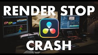 How To FIX Render STOP Problem in DaVinci Resolve [upl. by Nosac]