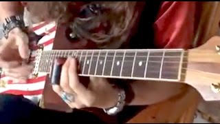 How to Play Slide Guitar in Standard Tuning  LIVESTREAM [upl. by Nrubua]