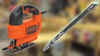 Black amp Decker PHS550 Hand Saw  Attaching Blade [upl. by Suoivatra236]