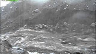 Colima debris flow lahar [upl. by Naahsar]