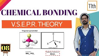 Chemical Bonding । Class 11 L8 । VSEPR Theory [upl. by Derf493]