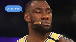 Shannon Sharpe Lakers in 5 COMPILATION [upl. by Normand]