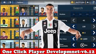 Dream League Soccer 2019 Mega MOD Apk v612One Click Player Development  All Players Unlocked [upl. by Enisaj528]