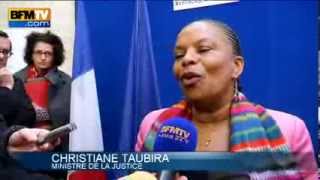 Taubira sa nouvelle vie sous haute protection  1511 [upl. by Amesari483]