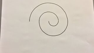 Comment Dessiner Une Spirale  How To Draw A Spiral [upl. by Bradly]