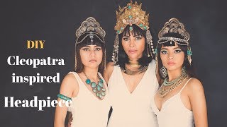 DIY Cleopatra inspired Headdress [upl. by Semmes900]