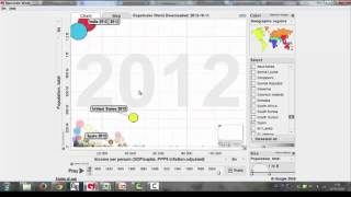 Gapminder  Tutorial [upl. by Zenda]