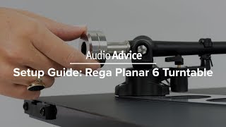 How to setup a Rega Planar 6 Turntable [upl. by Bunker]