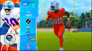 Rod Smith is the BEST Madden 24 Wide Receiver Gameplay [upl. by Aleac]