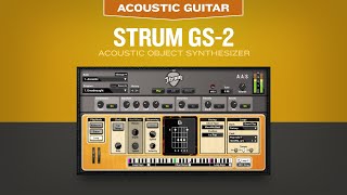 Presenting the acoustic side of the Strum GS2 guitar plugin VST AU AAX RTAS [upl. by Torrie]