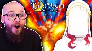 Church is Sketchy  Tsukimichi S2 Episode 13 REACTION [upl. by Witha]