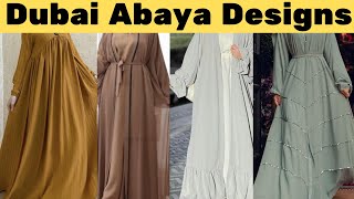 Dubai abaya designs  Stylish abaya design 2024  New abaya style 2024 [upl. by Potash949]