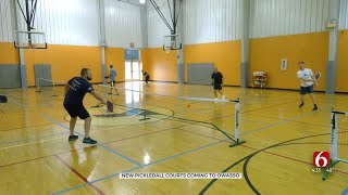 Pickleball Courts To Open At Owasso Park In January [upl. by Ulrick973]