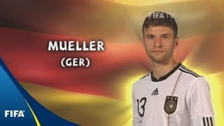 Thomas Mueller  2010 FIFA World Cup [upl. by Niatirb]