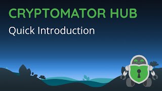 Cryptomator Hub Quick Introduction [upl. by Yasui]