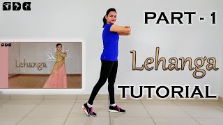 Step by Step Dance TUTORIAL Part1 for Lehanga Song  Shipras Dance Class [upl. by Blight547]