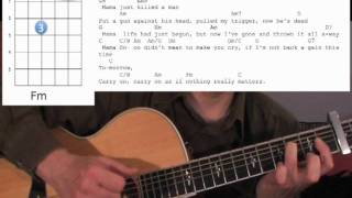 Queen Bohemian Rhapsody Rhythm Guitar Play Along [upl. by Asek]