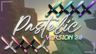 ✧ Pastelic v3 32x Pastel PvP Texture Pack ✧ [upl. by Nwahsem]